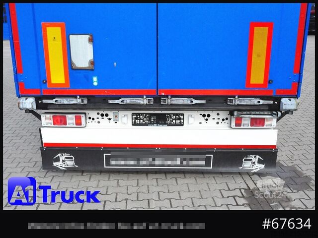 Åben sættevogn med presenning KRONE SD, Tautliner Mega, 1 Vorbesitzer