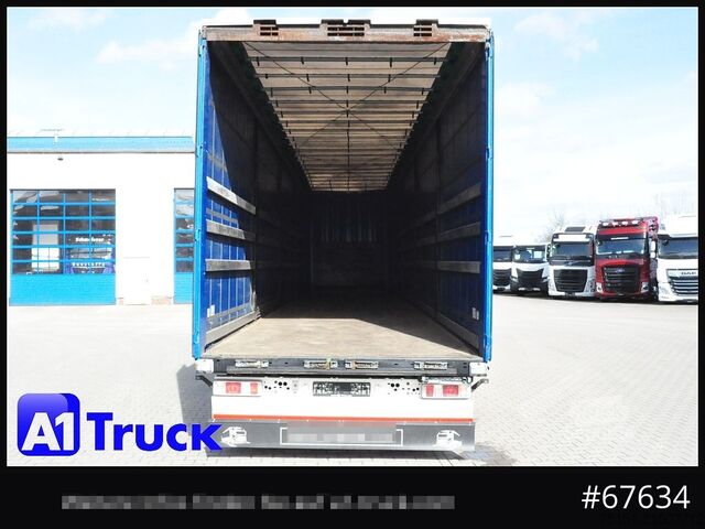 Åben sættevogn med presenning KRONE SD, Tautliner Mega, 1 Vorbesitzer