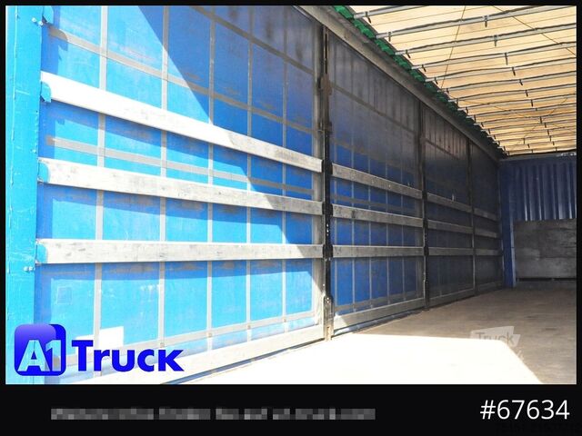 Åben sættevogn med presenning KRONE SD, Tautliner Mega, 1 Vorbesitzer