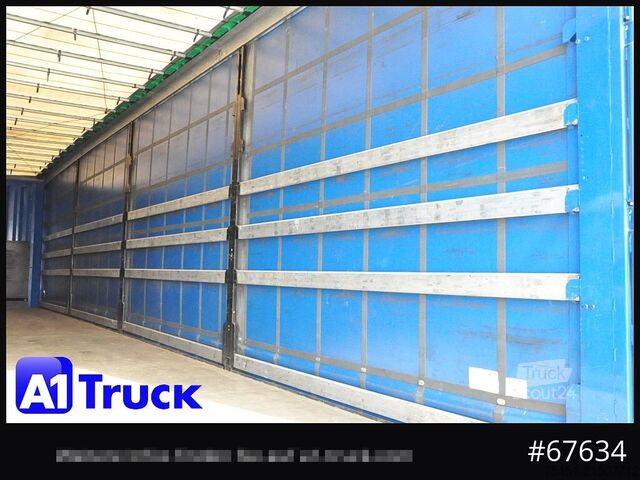 Åben sættevogn med presenning KRONE SD, Tautliner Mega, 1 Vorbesitzer