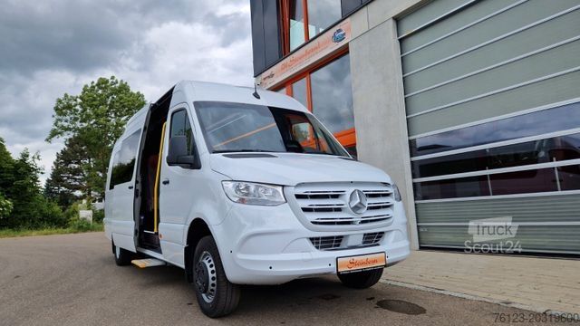 Minibuss MERCEDES-BENZ 515 Sprinter 22 Schlafsessel Lagerfahrzeug Stock