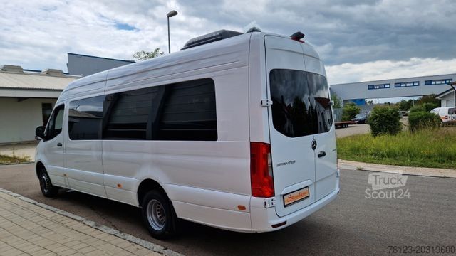 Minibuss MERCEDES-BENZ 515 Sprinter 22 Schlafsessel Lagerfahrzeug Stock
