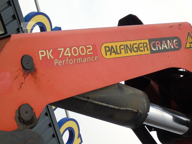 Camião-grua Scania G480 4 axle + palfinger crane PK74002 + JIB