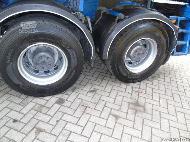 Camião-grua Scania G480 4 axle + palfinger crane PK74002 + JIB