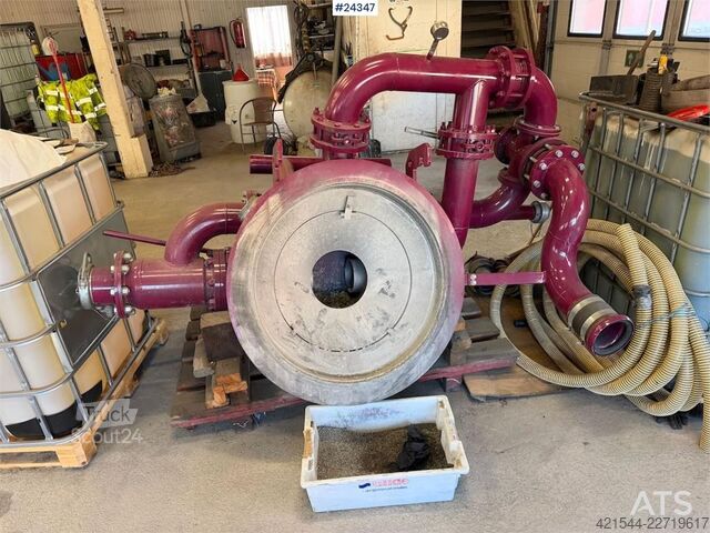 Imuajoneuvo Scania R500 8x4 vacuum truck w/ Coke body, blowing equipm