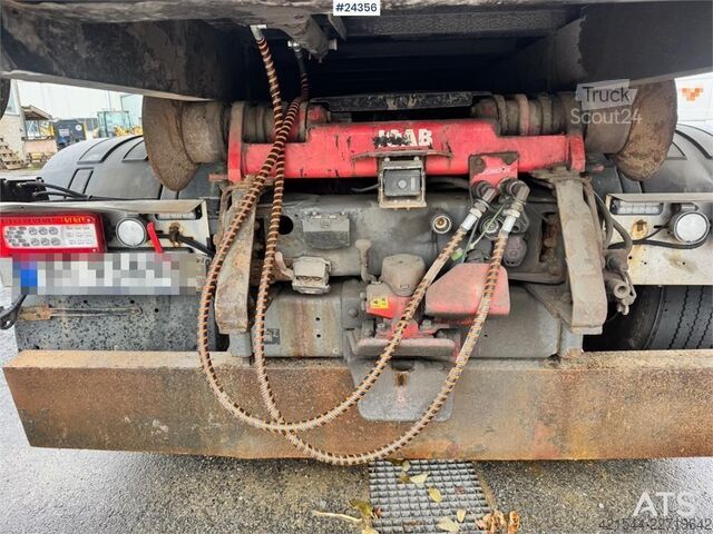 Kablio rankenos sistema Volvo FH540 Tridem Hooklift Truck with Snow Plough Equip