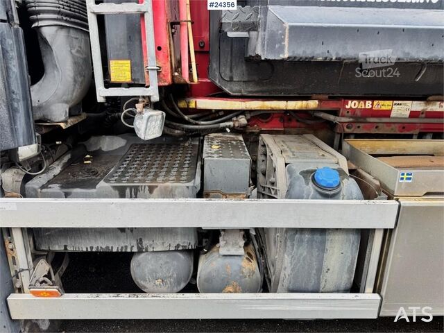 Kablio rankenos sistema Volvo FH540 Tridem Hooklift Truck with Snow Plough Equip