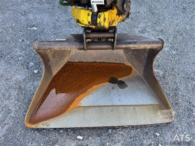 Mini ekskavatorius Airman AX55U-6A Mini Excavator with Rototilt, 3 Buckets,