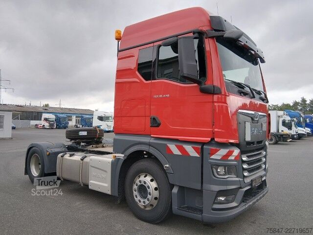 Vakio vetoauto MAN TGX 18.470 BL Kipphydraulik Retarder Alu