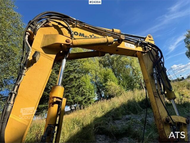 Ratinis ekskavatorius Komatsu PW75 Wheeled Excavator w/ Tilting Grading Bucket –