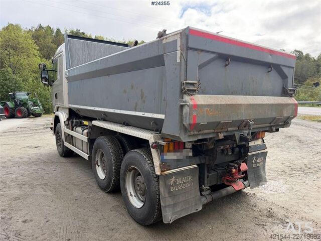 Savivartis Scania R730 6x4 tipper truck w/ 2007 Istrail triple trail