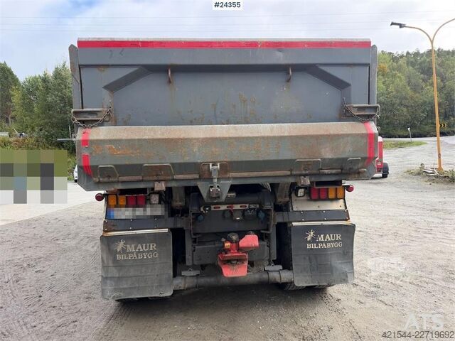 Savivartis Scania R730 6x4 tipper truck w/ 2007 Istrail triple trail