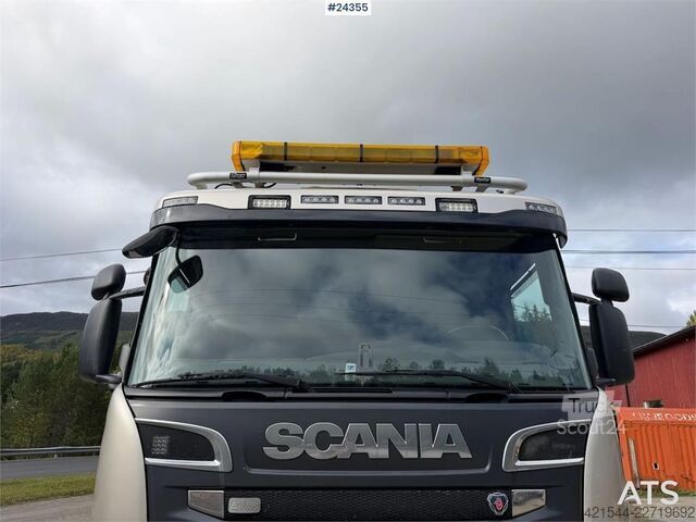 Savivartis Scania R730 6x4 tipper truck w/ 2007 Istrail triple trail