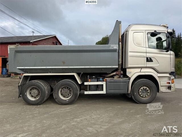 Savivartis Scania R730 6x4 tipper truck w/ 2007 Istrail triple trail