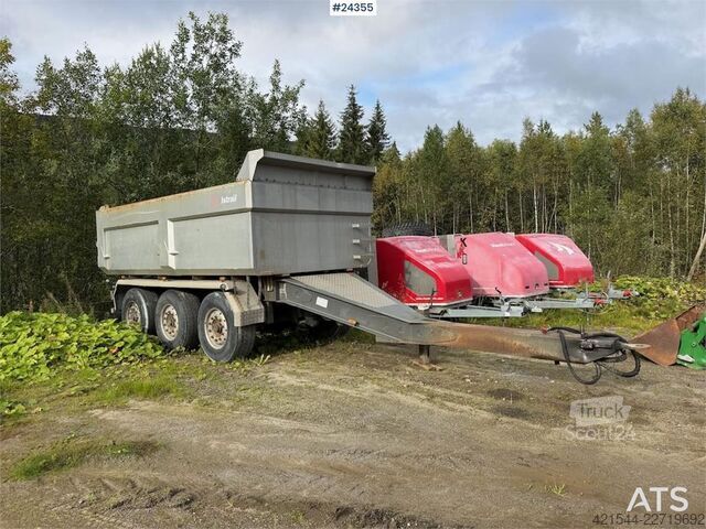Savivartis Scania R730 6x4 tipper truck w/ 2007 Istrail triple trail