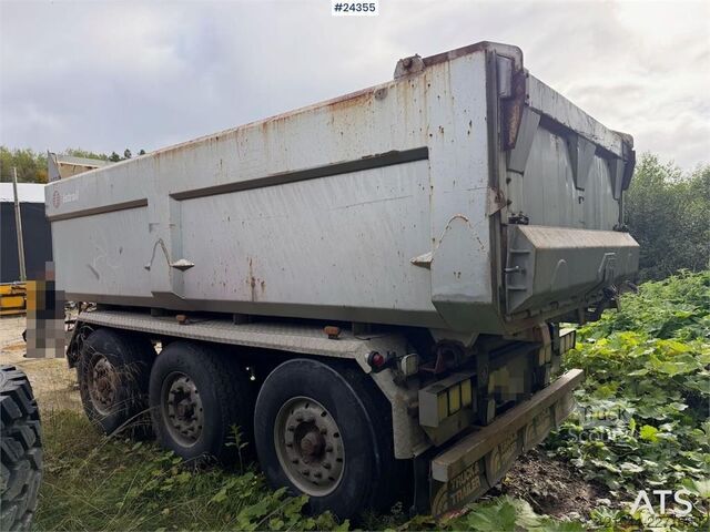 Avfallsbil Scania R730 6x4 tipper truck w/ 2007 Istrail triple trail