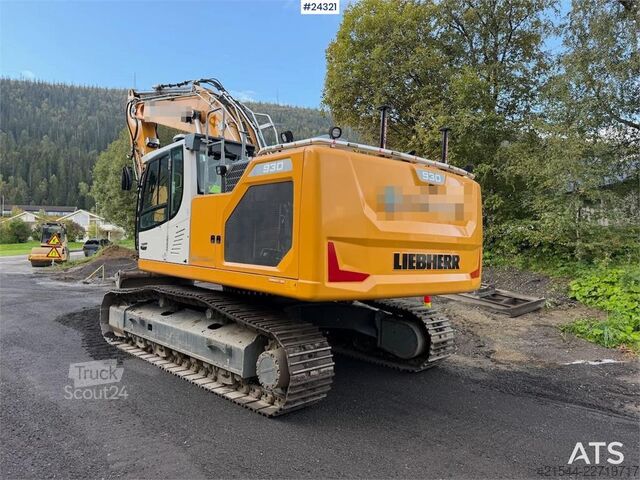 Koparka gąsienicowa Liebherr R930 LC excavator w/ 2 buckets and GPS. WATCH VIDE