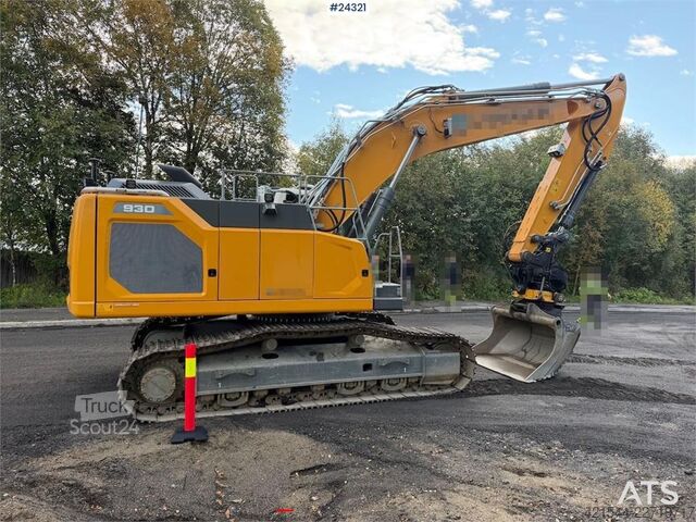 Koparka gąsienicowa Liebherr R930 LC excavator w/ 2 buckets and GPS. WATCH VIDE