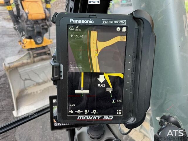 Koparka gąsienicowa Liebherr R930 LC excavator w/ 2 buckets and GPS. WATCH VIDE