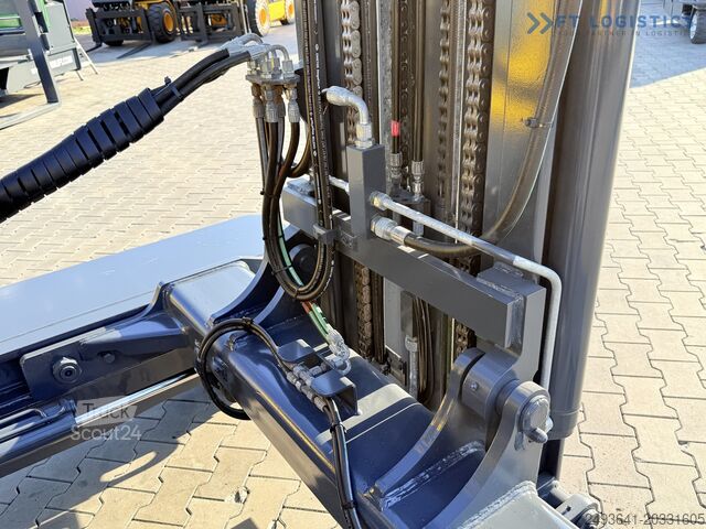 Четырёхходовой вилочный погрузчик Combilift C5000 DIESEL TRIPLEX SCALE POSITIONER