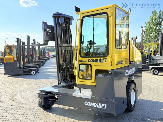 Четырёхходовой вилочный погрузчик Combilift C5000 DIESEL TRIPLEX SCALE POSITIONER