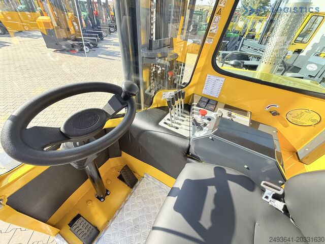 Четырёхходовой вилочный погрузчик Combilift C5000XL GAS TRIPLEX 6000 EXTENDABLE FORK
