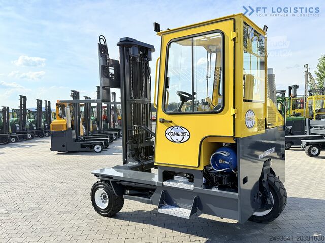 Четырёхходовой вилочный погрузчик Combilift C5000XL GAS TRIPLEX 6000 EXTENDABLE FORK