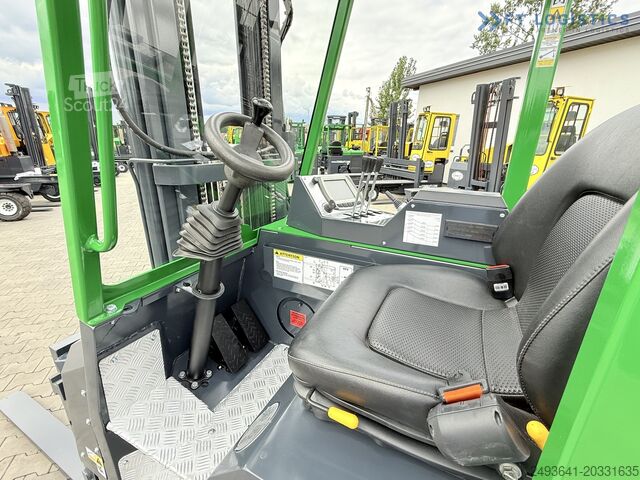 Четырёхходовой вилочный погрузчик COMBILIFT CBE2500 TRIPLEX 5500 FORK POSITIONER