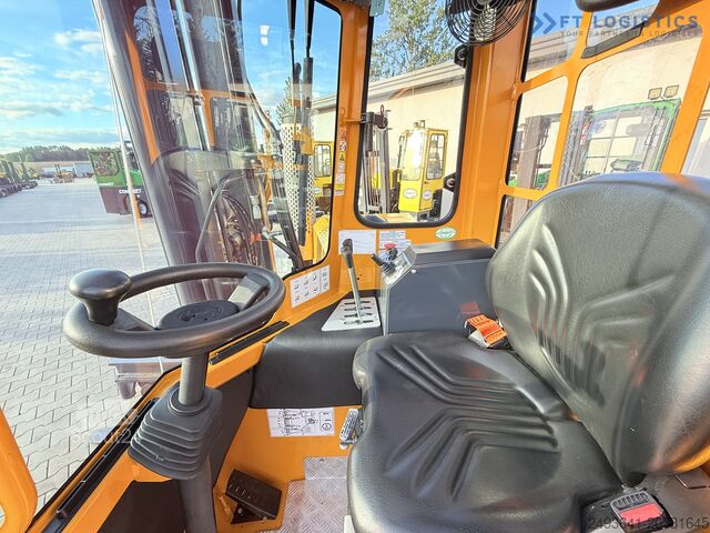 Четырёхходовой вилочный погрузчик Combilift C3000 GAS DUPLEX 4500 FREE LIFT CABIN