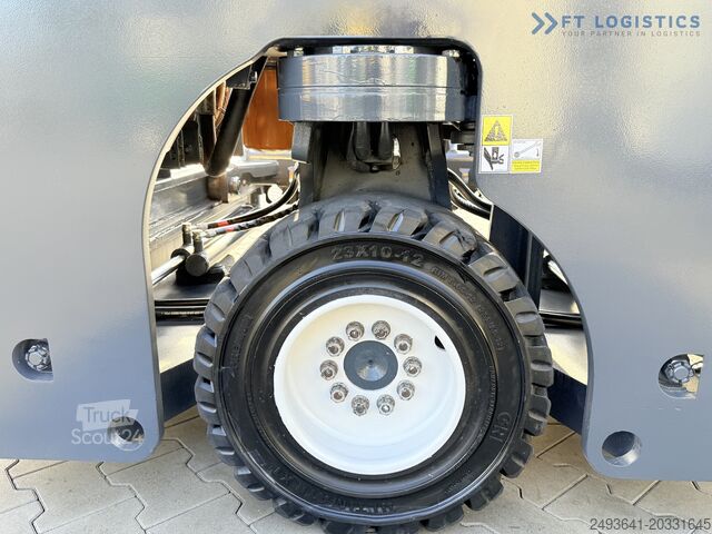 Четырёхходовой вилочный погрузчик Combilift C3000 GAS DUPLEX 4500 FREE LIFT CABIN