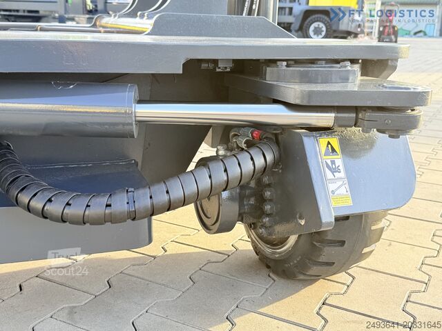 Четырёхходовой вилочный погрузчик Combilift C3000 GAS DUPLEX 4500 FREE LIFT CABIN