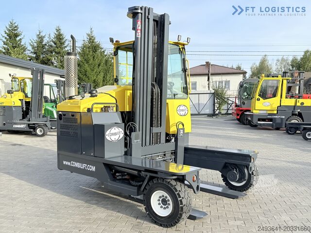 Четырёхходовой вилочный погрузчик Combilift C5000XL GAS TRIPLEX 6000 EXTENDABLE FORK