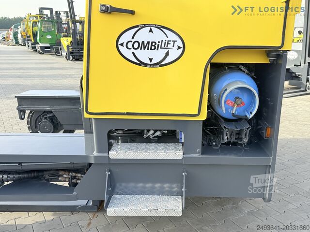 Четырёхходовой вилочный погрузчик Combilift C5000XL GAS TRIPLEX 6000 EXTENDABLE FORK