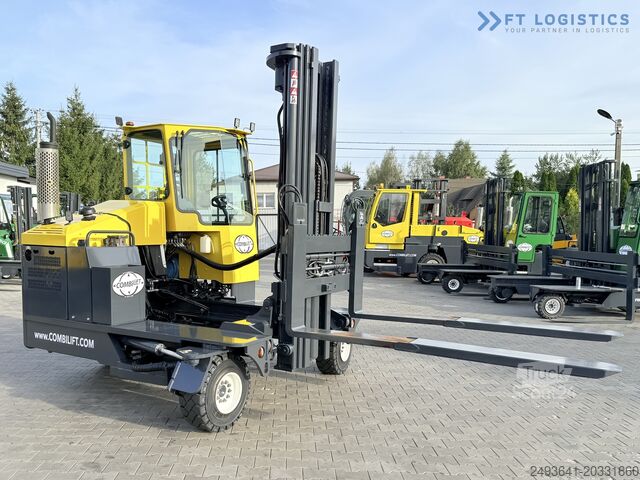 Четырёхходовой вилочный погрузчик Combilift C5000XL GAS TRIPLEX 6000 EXTENDABLE FORK