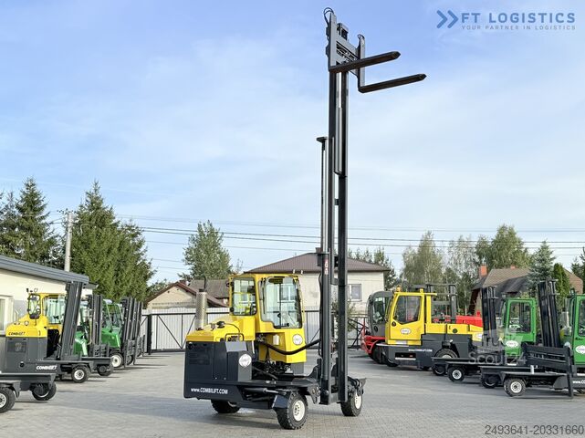 Четырёхходовой вилочный погрузчик Combilift C5000XL GAS TRIPLEX 6000 EXTENDABLE FORK