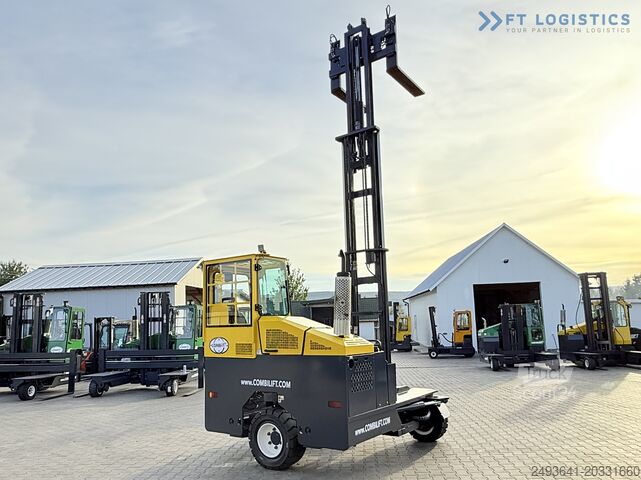 Четырёхходовой вилочный погрузчик Combilift C5000XL GAS TRIPLEX 6000 EXTENDABLE FORK