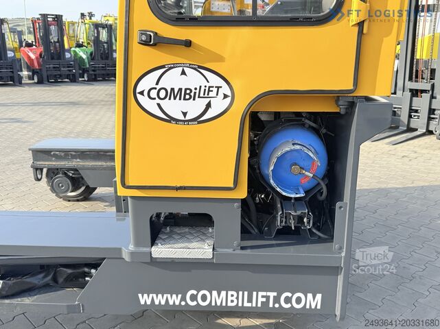 Четырёхходовой вилочный погрузчик Combilift C4000 DUPLEX 4500 SIDE SHIFT FULL CABIN