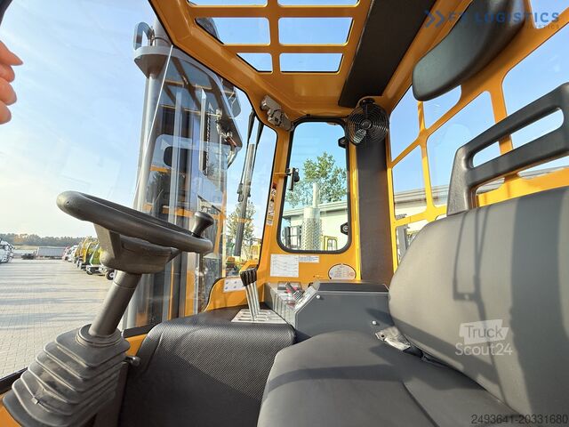 Четырёхходовой вилочный погрузчик Combilift C4000 DUPLEX 4500 SIDE SHIFT FULL CABIN