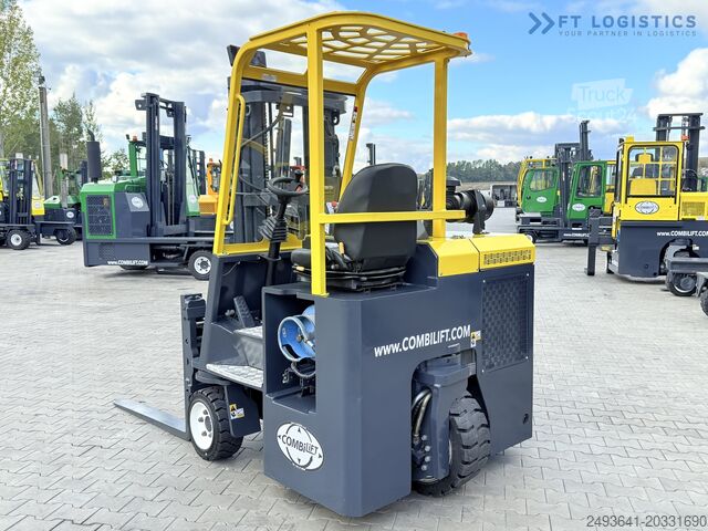 Четырёхходовой вилочный погрузчик Combilift C3000CB GAS TRIPLEX 4900 POSITIONER TOP1