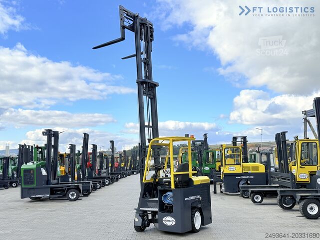 Четырёхходовой вилочный погрузчик Combilift C3000CB GAS TRIPLEX 4900 POSITIONER TOP1
