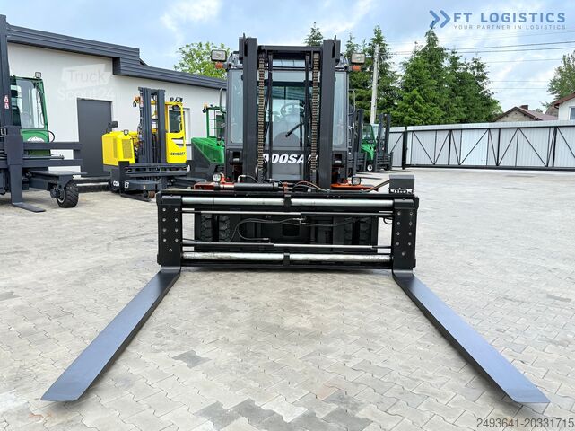 Empilhadeira de quatro rodas DOOSAN 70 / DUPLEX / FORK 2500MM / POSITIONER