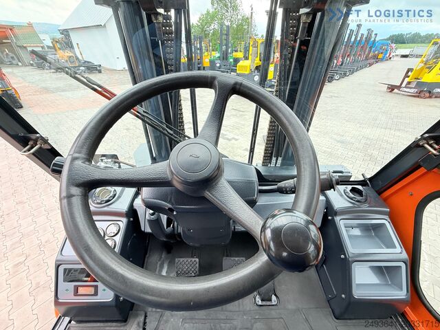 Empilhadeira de quatro rodas DOOSAN 70 / DUPLEX / FORK 2500MM / POSITIONER
