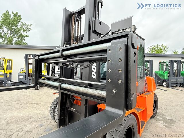 Empilhadeira de quatro rodas DOOSAN 70 / DUPLEX / FORK 2500MM / POSITIONER