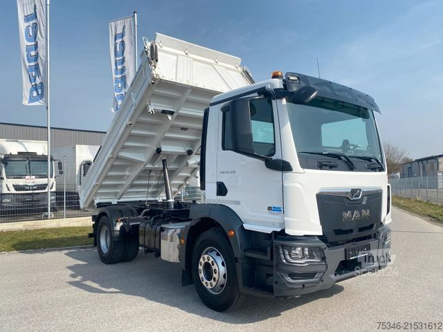 Dreiseitenkipper LKW MAN TGM18.320/4x2/Meiller/Kipper/NL10,7to/Nur 42 tkm