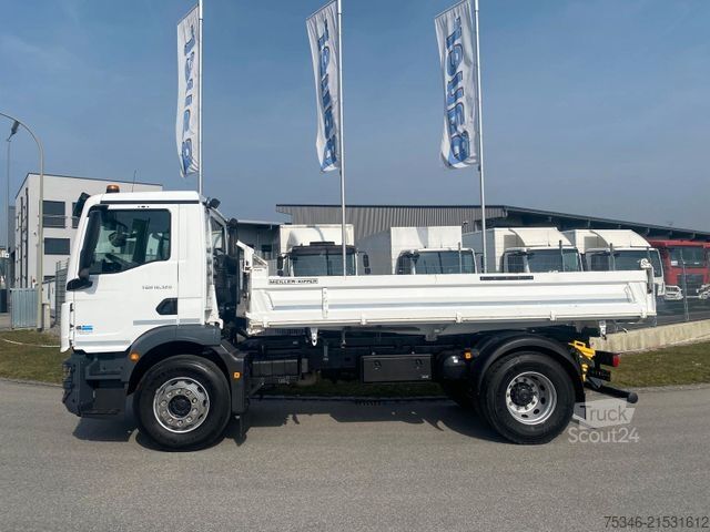 Dreiseitenkipper LKW MAN TGM18.320/4x2/Meiller/Kipper/NL10,7to/Nur 42 tkm