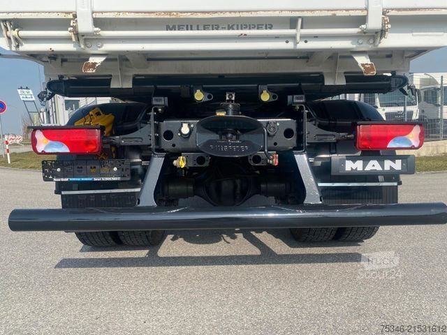 Dreiseitenkipper LKW MAN TGM18.320/4x2/Meiller/Kipper/NL10,7to/Nur 42 tkm