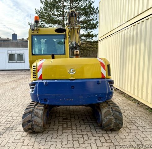 Mini-pelle KUBOTA KX080-4 / ZSA / 3 x Löffel / VAH / Deutsch