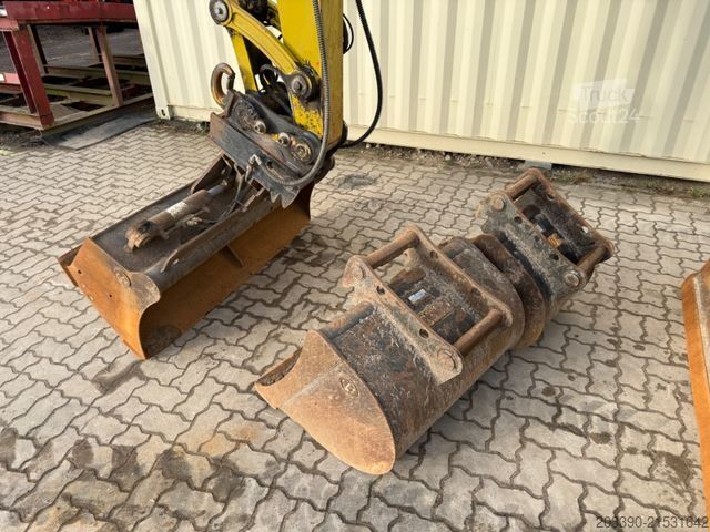 Mini-pelle KUBOTA KX080-4 / ZSA / 3 x Löffel / VAH / Deutsch