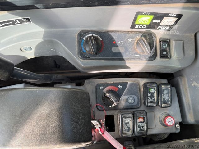 Mini-pelle KUBOTA KX080-4 / ZSA / 3 x Löffel / VAH / Deutsch