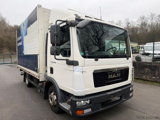 Beverage van MAN TGL 8.180, erst 146 Tkm, HU neu, Rockinger Anh.